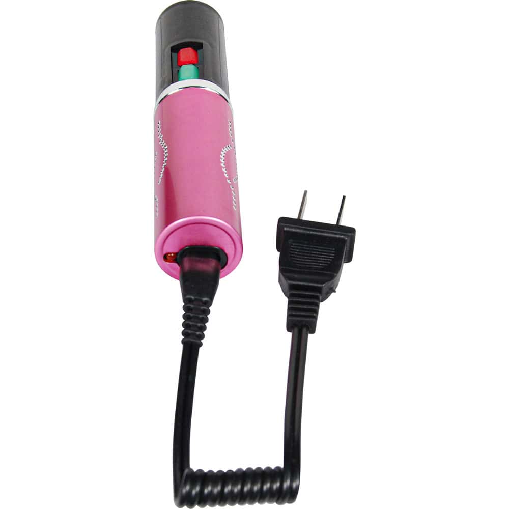 Lipstick Stun Gun 25,000,000V Rechargeable with 100-Lumen LED Flashlight — 4.2 Milliamp Output, Decorative Tube Design, Cap Safety, Aluminum Alloy Construction, Available in 5 Colors - Image 7