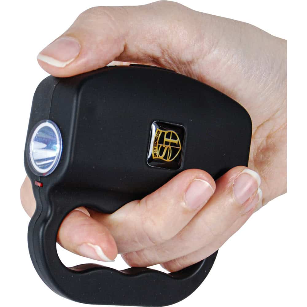 Talon Stun Gun Flashlight 75,000,000 Volts — 4.7 Milliamp Output, 120-Lumen LED, Palm-Squeeze Activation, Rubberized Grip, Rechargeable Lithium Battery, Nylon Holster, Lifetime Warranty - Image 7