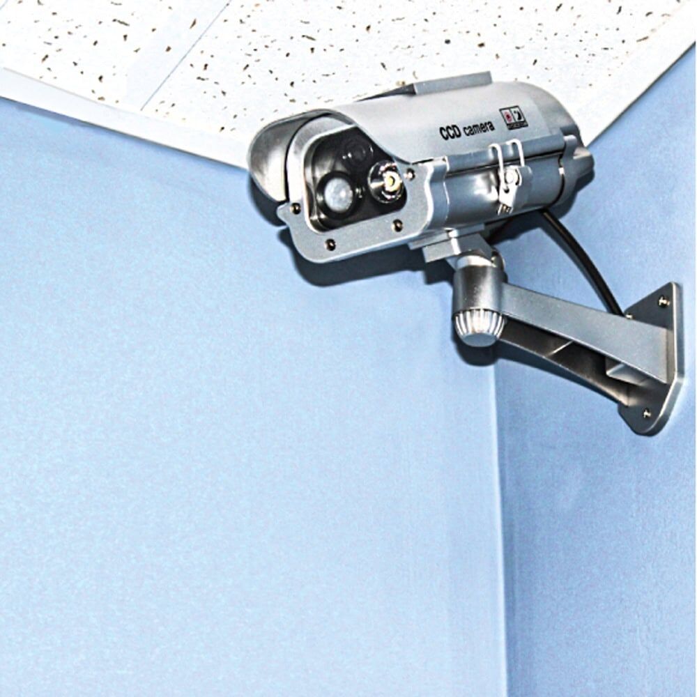 Solar Powered Dummy Security Camera – Motion LED & Radar Sensor - Image 2