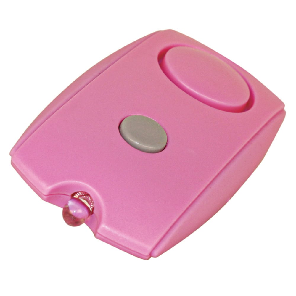 Mini Personal Alarm with LED Flashlight and Belt Clip 120dB — Keychain-Ready, Compact Emergency Siren, One-Button Activation, 3 LR44 Batteries Included, Measures 3" x 1.5" - Image 8