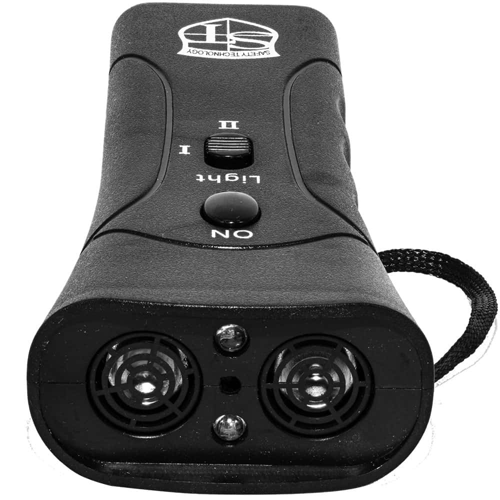 Safety Technology Electronic Dog Repeller and Trainer Ultrasonic 35-45 kHz — Humane Canine Deterrent, ABS Plastic Housing, 9-Volt Battery Powered, Compact Handheld Design - Image 2