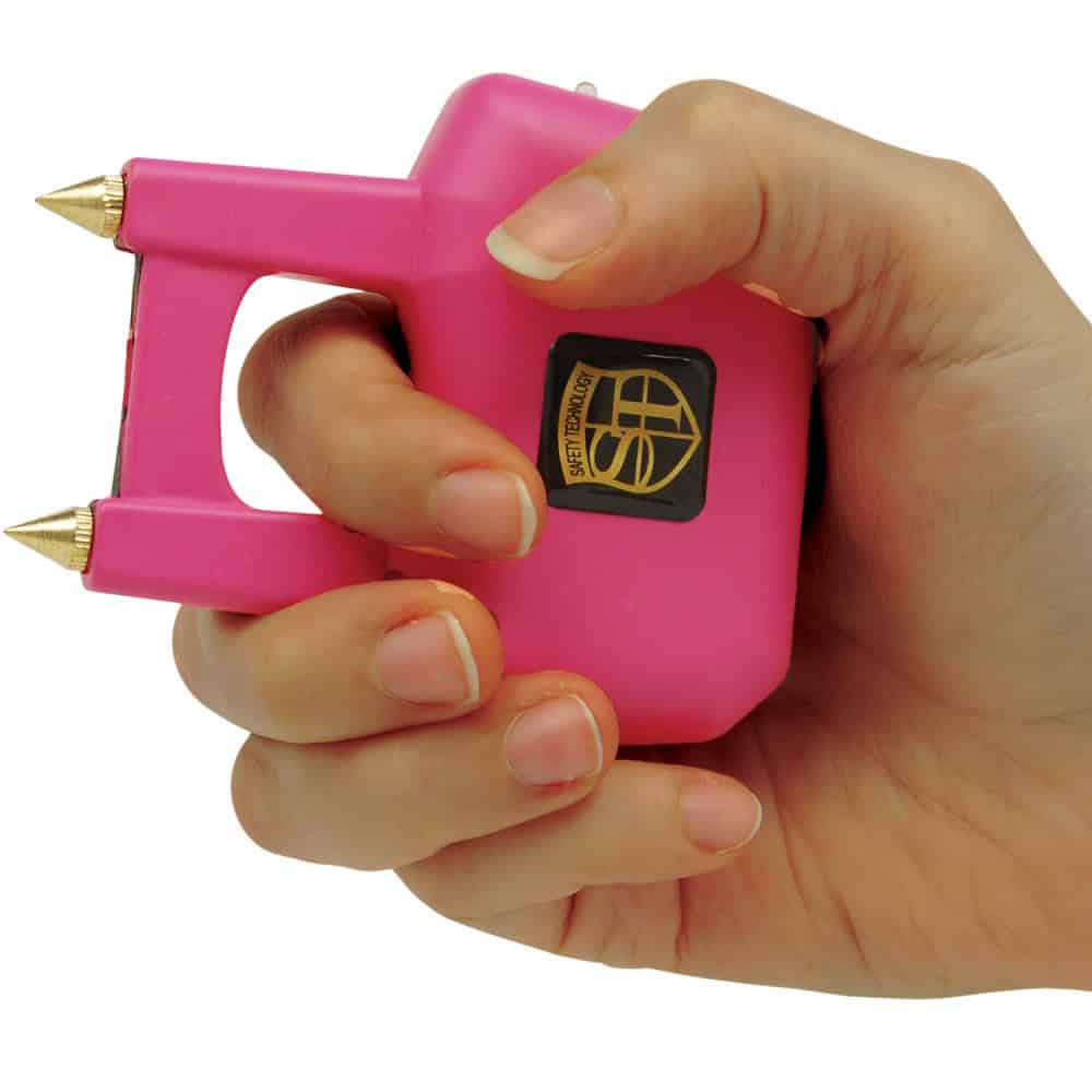 Spike Stun Gun 65,000,000 Volts — 4.7 Milliamp Output, Dual Striking Spikes, Palm-Activated Trigger, Rubberized Grip, Rechargeable Lithium Battery, Nylon Holster Included, Lifetime Warranty - Image 6