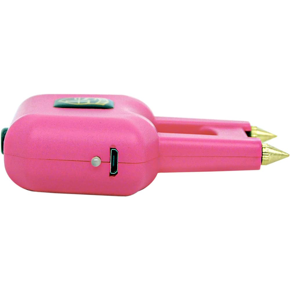 Spike Stun Gun 65,000,000 Volts — 4.7 Milliamp Output, Dual Striking Spikes, Palm-Activated Trigger, Rubberized Grip, Rechargeable Lithium Battery, Nylon Holster Included, Lifetime Warranty - Image 8
