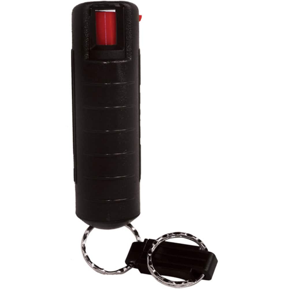 Wildfire 1.4% MC ½ oz Pepper Spray Hard Case with Belt Clip — Stream Pattern, 6-8 Foot Range, Quick Release Keychain, Locking Actuator Safety, UV Dye, 2 Million SHU