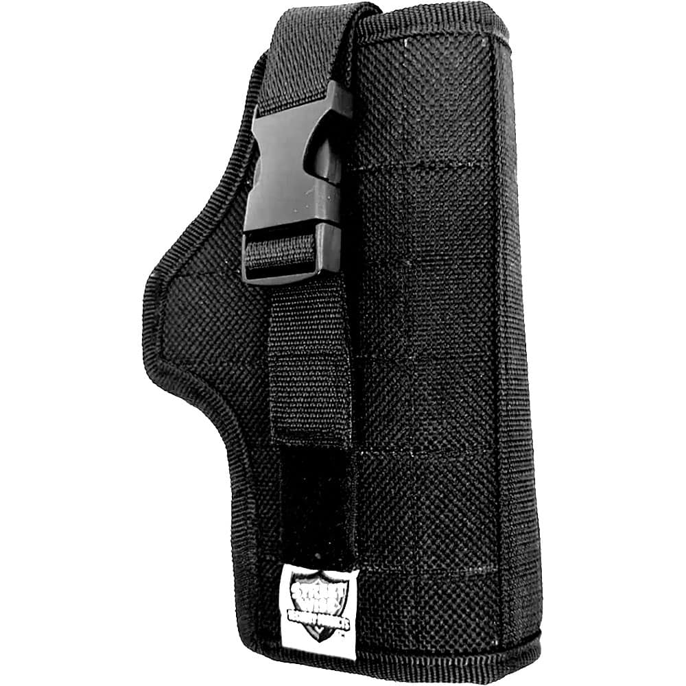 Streetwise The Heat Pepper Launcher Heavy Duty Nylon Holster — Custom Fit Design, Adjustable Retention Strap, Velcro Belt Clip, Quick-Draw Access, Black, Compatible with Streetwise Heat Launcher