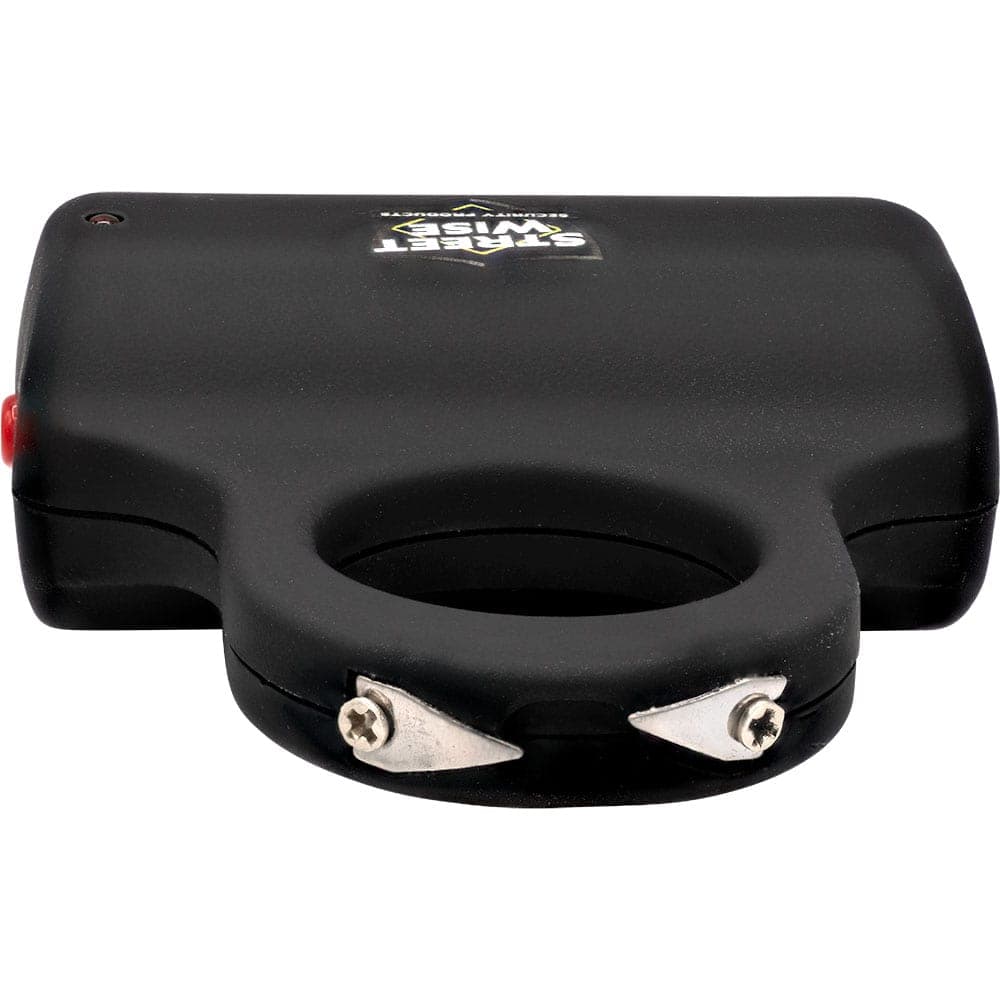 Streetwise Sting Ring 18,000,000-Volt Stun Gun — Patented Squeeze-N-Stun Technology, Concealed Palm Design, Rechargeable Lithium, Safety Switch, USB Charging, Black and Pink Available - Image 2