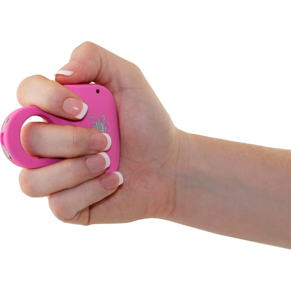 Streetwise Sting Ring 18,000,000-Volt Stun Gun — Patented Squeeze-N-Stun Technology, Concealed Palm Design, Rechargeable Lithium, Safety Switch, USB Charging, Black and Pink Available - Image 7